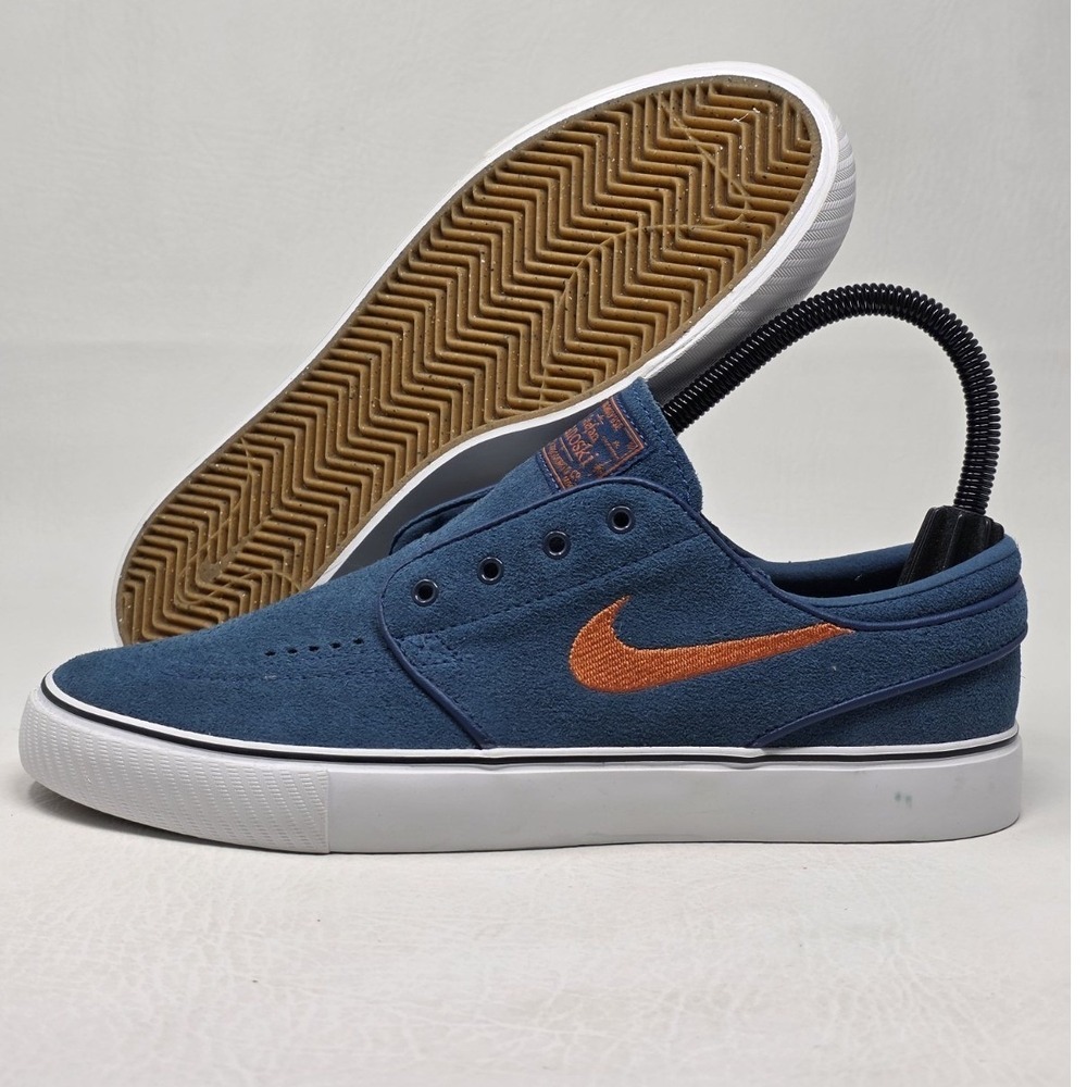 Nike SB Zoom Janoski OG FD6757-401 Mens Skate Shoes Blue Orange Size 6.5 New